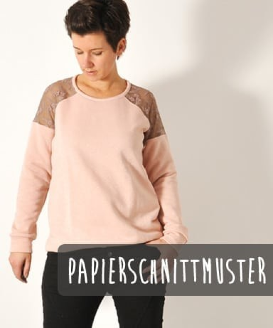 Leni Pepunkt Schnittmuster LACE.pulli